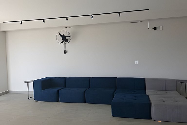 4A Studio ao lado da USP com piscina e academia