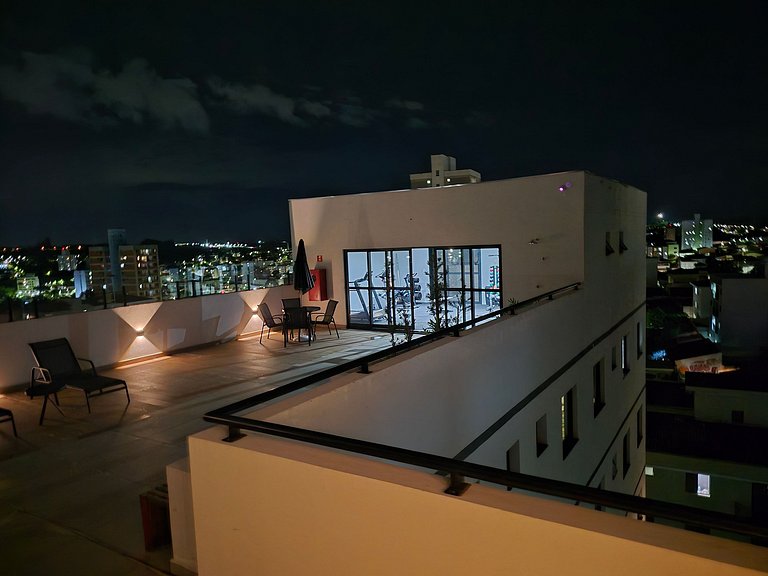 4A Studio ao lado da USP com piscina e academia