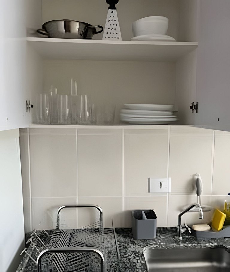 Apartamento completo de 2 quartos ao lado da UFSCar