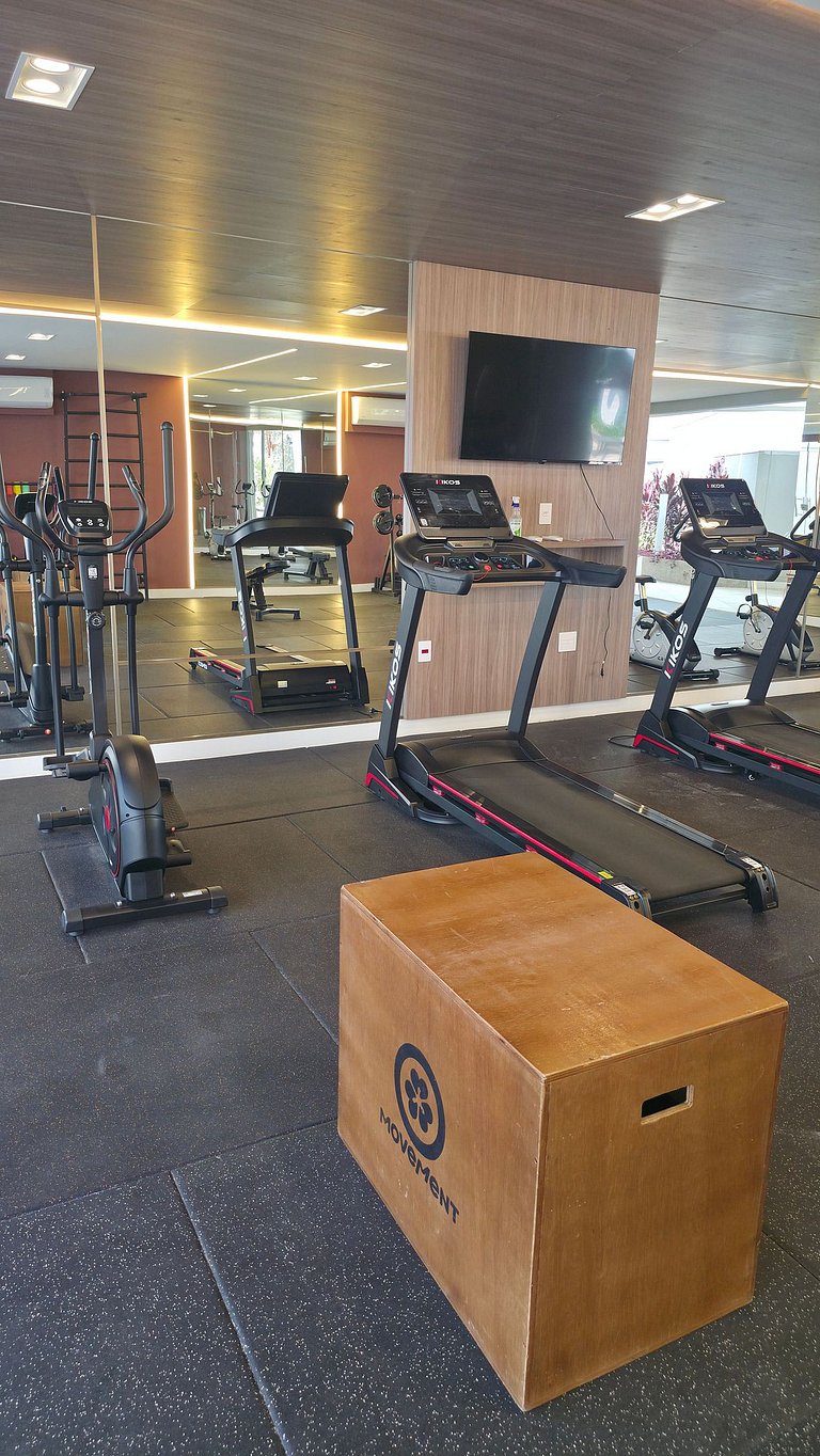 Apartamento completo com 2 quartos, ao lado do Shopping e US