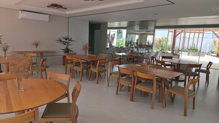 Apartamento completo com 2 quartos, ao lado do Shopping e US